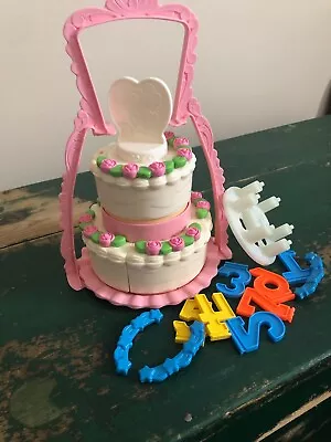 Vintage 1987 Fisher Price Fun Food Create A Cake Wedding/birthday • $27.89