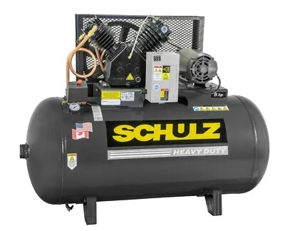 Schulz Air Compressor - 5hp - 3 Phase- 80 Gallon Tank - 20cfm - 175 Psi • $2848