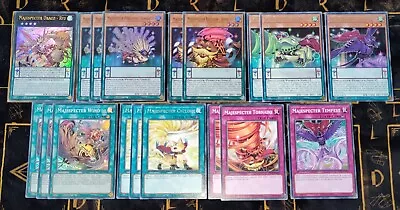 YUGIOH Majespecter Starter Deck / Set (Ryu /Yamarashi /Bunbuku /Yata /Wind) NM • £10