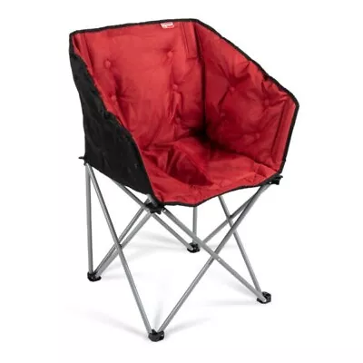 Kampa Tub Chair - Ember Red For Caravan Camping Motorhome Campervan Fishing • £27.99