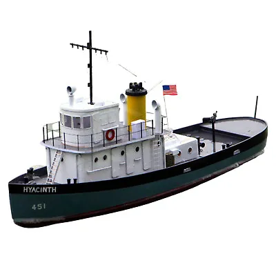 Tug 308 Mm Scale 1:96 RC Model Kit Tug Working Boat DIY Adult Model  • $163.20