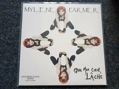 12  LP Vinyl Mylene Farmer - Que Mon Coeur Lache Maxi STILL SEALED • $81.99