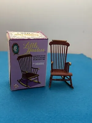 Marx 1964 Little Hostess Rocking Chair Vintage Dollhouse Furniture • $9.99