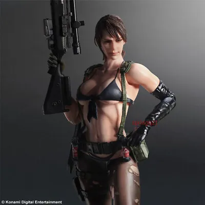 Metal Gear Solid 5 Quiet Action Figure Female Elite Sniper Model Toys Gifts 28CM • $53.68