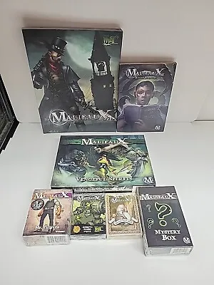 Wyld Malifaux 2E Game Lot Books Minis And Arcane Deck - NIP • $95