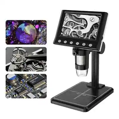4.3 In LCD Digital Microscope 40-1000X Coin Microscope USB Magnifier Micro Scope • $59.28