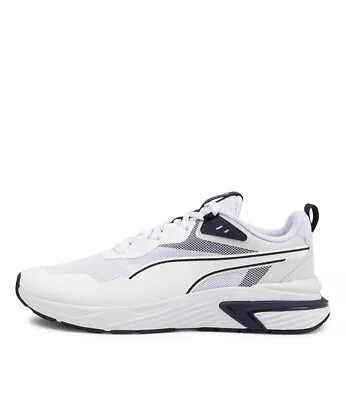 $69 • Buy New Puma Supertec White Cloud Peacoat Sneakers Mens Shoes Active Sneakers Active