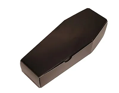 Individual Black Halloween Inspired Coffin Boxes  - Trick Or Treat Free P&P • £6.49