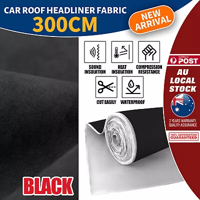 Headliner Upholstery Cloth Sound Proofing Car Truck SUV Roof Lining Replacement • $54.99