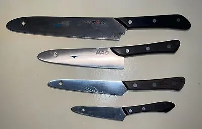 Vintage Mac Knife Original 4 Pcs Kitchen Knife Set Made In Japan L@@k • $90