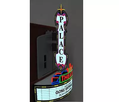 Miller Engineering  HO/N  Theatre Marquee Combo Small  MIL59982-NEW • $45.99