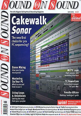 CAKEWALK SONAR / BILL WYMAN	Sound On Sound	Jun	2001 • £2.99