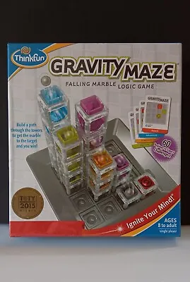 Sealed ThinkFun GRAVITY MAZE Falling Marble Logic Brain Game Brand New Mind Puzz • $10