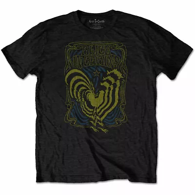 Alice In Chains Psychedelic Rooster Official Tee T-Shirt Mens Unisex • $41.79