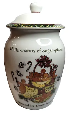 Portmeirion Studios A CHRISTMAS STORY Susan Winget Cookie Jar Porcelain LF • $50.96