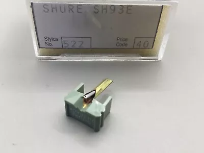 £39.99 • Buy Shure SH93E Record Stylus (Shure Hightrack M91) Genine Diamond Tip Needle