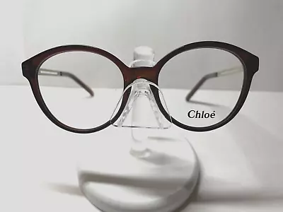 New  Authentic Chloe Eyeglasses Frame 2693 Brown 210 Oversize Clearance • $47.47