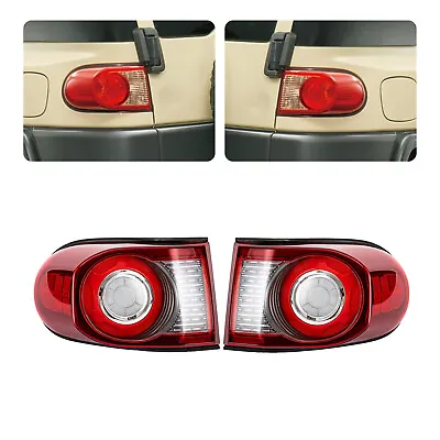 1Pair For Toyota Fj Cruiser 2007-2021 LED Tail Light Rear Lamp Red Housing LH+RH • $128.25