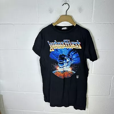 Vintage Judas Priest Shirt Mens Large Black 1988 Ram It Down European Tour Rock • $131.28