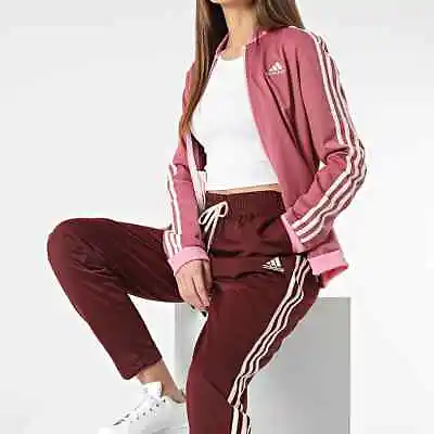 Adidas Woman Suit Acetate Art. HR4910 Mod. W 3-STRIPES Tr Tracksuit • $76.50