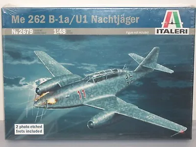 Italeri 1/48 Scale Messerschmitt Me 262 B-1a/U1 Nachtjager - Factory Sealed • $29