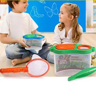 Portable Insect Observer Child Magnifier Toy Observation Box Outdoor Experime-wq • £5.77