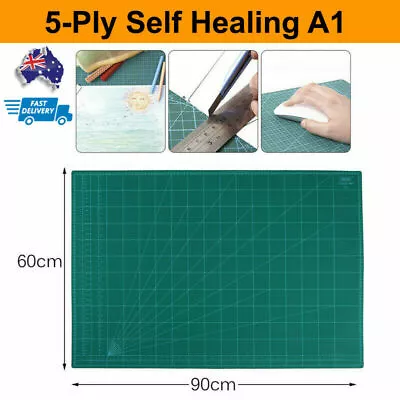 A1 Large DIY Thick Self Healing Cutting Mat Double-Side Art Craft Au Stock • $26.99