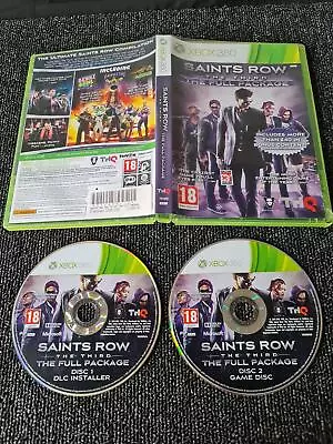 Saints Row: The Third The Full Package - XBOX 360 - Boxed • £14.99