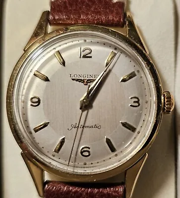 Vintage 1960s Longines Men's Automatic 34mm 10k GF  • $395