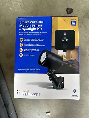 Novolink Smart Wireless Motion Sensor + LED Spotlight Kit Battery Operated Black • $14