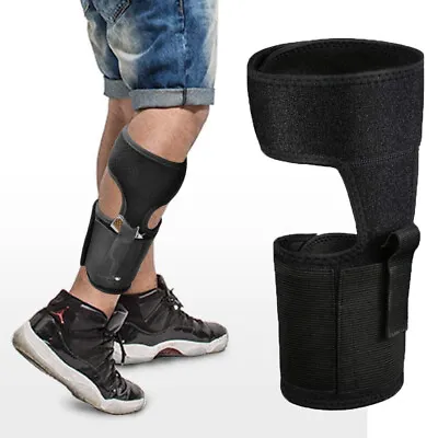 Tactical Ankle Gun Holster With Magazine Pouch Concealed Carry Pistol Leg Pouch • $11.60