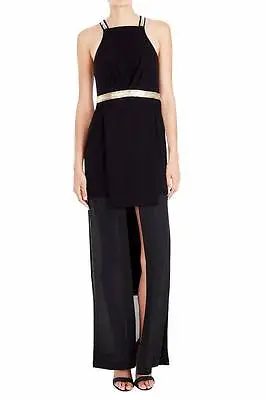 $119.95 • Buy SASS & BIDE  Easterly Rising  Embellished Full Length Maxi Dress - Size 6 - $890
