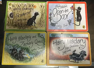 Hairy Maclary 4 Book Bundle (by Dodd Lynley) • £6