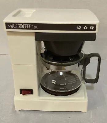 Mr Coffee Jr Model JR-4 4 Cup Automatic Drip Coffee Maker Works Super Clean Unit • $29.77