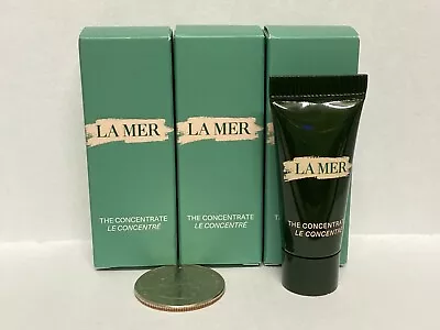 3 X LaMer La Mer The Concentrate Travel Size .10 Oz / 3 ML NEW FRESH TOTAL: 9ML • $49.99