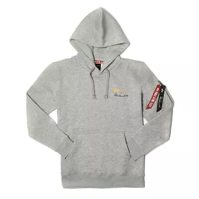 Alpha Industries X Muhammad Ali BP Hoodie  Men Grey • $110