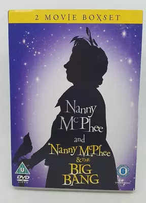 DVD 2 Movie Boxset - NANNY McPHEE / BIG BANG - New Sealed - Slipcase Reg 245 PAL • £5.99