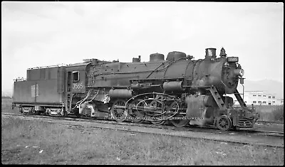 CNR Steam Loco #3565 Vancouver BC.  Sep. 1953 Original 616 Size B&W Negative • $6.56