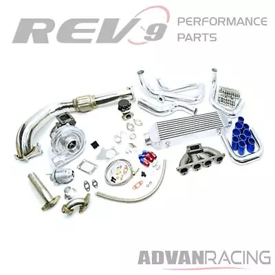 Rev9 TCK-002 T3T4 Turbo Kit Starter Pack For Honda B16/B18 DOHC Motor • $770