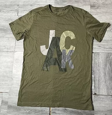 Jack Wolfskin Mens Green Graphic T-Shirt Size XL • £9.99