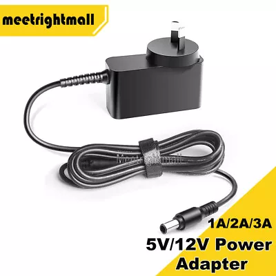 $13.95 • Buy AC 240V TO DC 12V 5V 1A 2A 3A Power Supply Transformer Charger For LED Strip