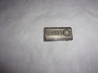 Vintage Matco Tools Stainless Steel Money Clip • $5.99