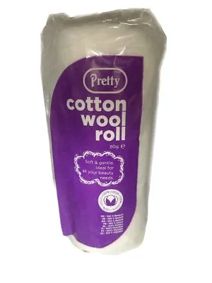 Pretty Cotton Wool Roll 80g • £1.10