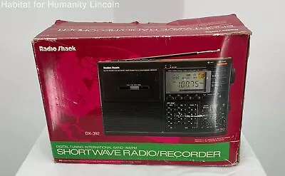 Vintage RadioShack DX-392 Digital-Tuning-International Shortwave Radio/Recorder • $124.99