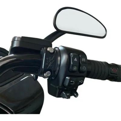$119.95 • Buy Thrashin Black Brake Clutch Perch Handlebar Clamps Set Harley Sportster XL 04-20