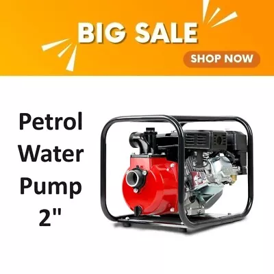 Petrol Water Pump 2  High Flow 8HP Transfer Fire Fighting Irrigation 30000 L/h • $201.74