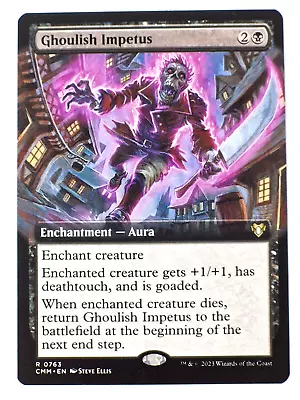 MTG Ghoulish Impetus - Commander Masters [Extended] NM- • $9