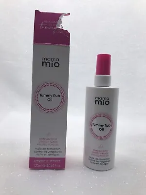 Mama Mio Tummy Rub Oil 4.0 Oz. Pregnancy Scar & Stretch Mark Reducer Oil NEW • $21.74