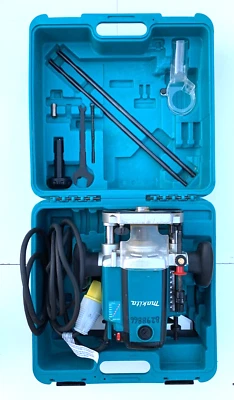£180 • Buy MAKITA RP2301FC 110V 2100W VARIABLE SPEED PLUNGE ROUTER Case &Bits Excellent Con