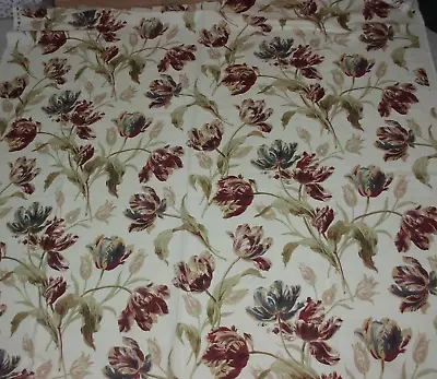 Laura  Ashley 2003 Vintage Fabric Gosford W55 X L62 Ins  • £16